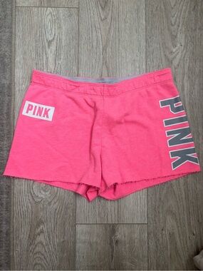 Vintage PINK Victoria's Secret Women’s Hot Pink Lounge Shorts 2015